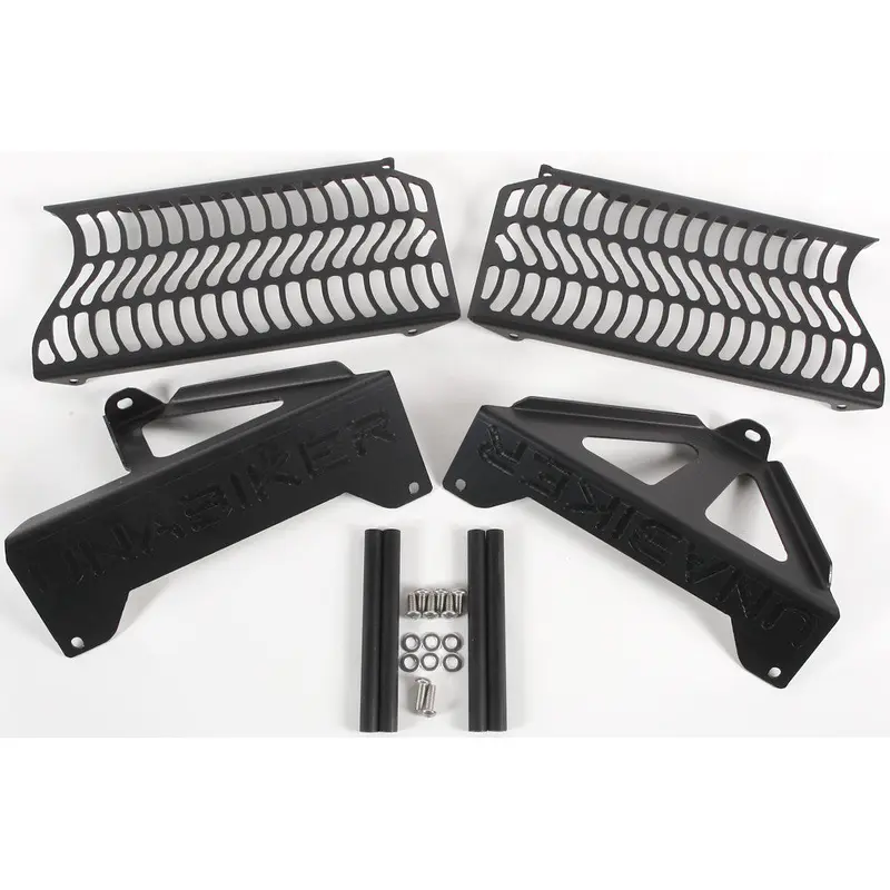 UNABIKER RADIATOR GUARD (BLACK) SDRZ2-K