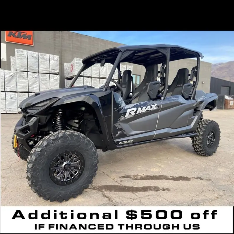 New 2025 Yamaha Wolverine RMAX4 1000 XT-R