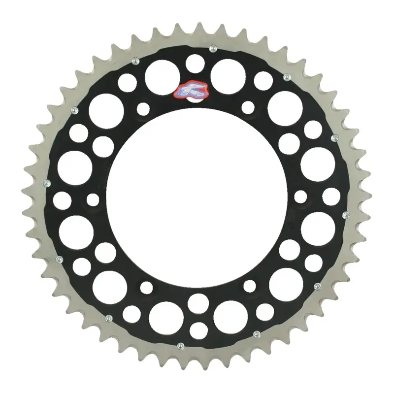 Renthal Sprocket Twinring Black 48T Bi-Metal Grooved Packaged