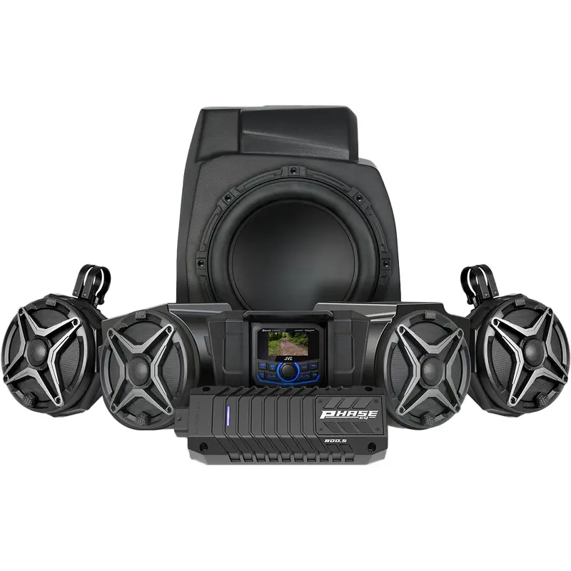 5 Speaker Kit W/ Jvc Controller