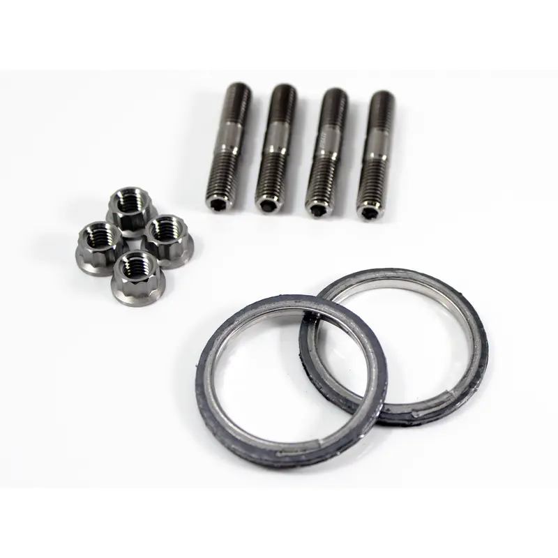 Can-Am Outlander Max 450 Exhaust Repair Kit BPRATV Titanium Studs Nuts & Gaskets