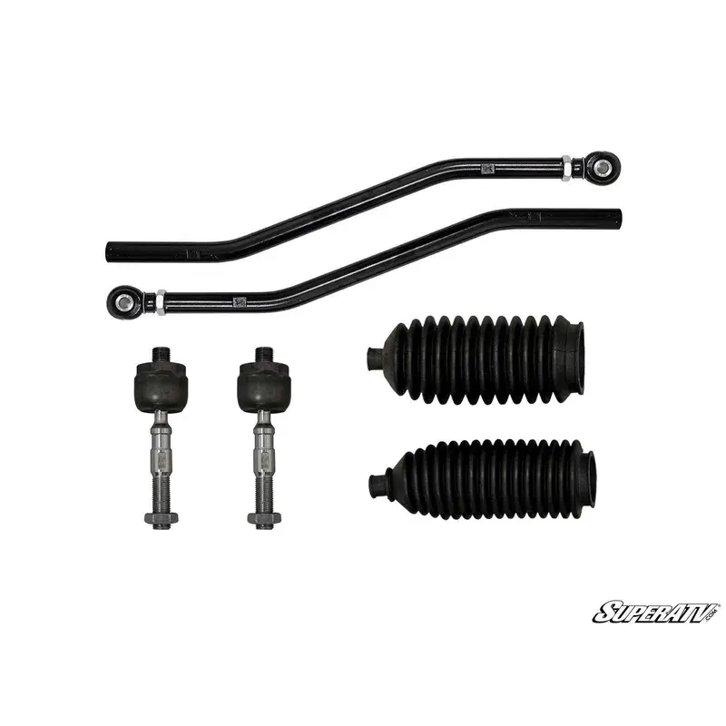 SuperATV Polaris Ranger XP 800 Z-Bend Tie Rod Kit - Replacement For SuperATV Lift Kits