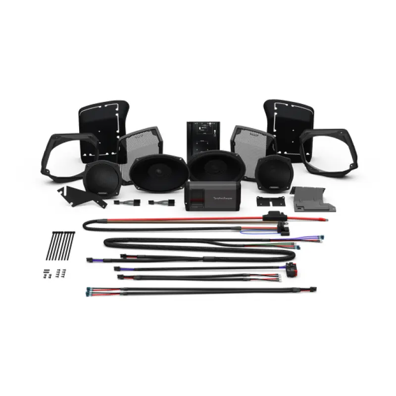 Rockford Fosgate 1998-2013 Harley Davidson Street Glide Stage 3 Audio Kit