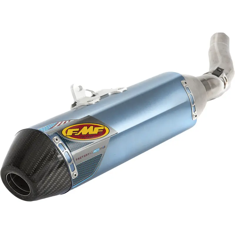 FMF FACTORY 4.1 ANOD TI SLIP- ON MUFFLER/R.CAR CAP KX450F'12 42286