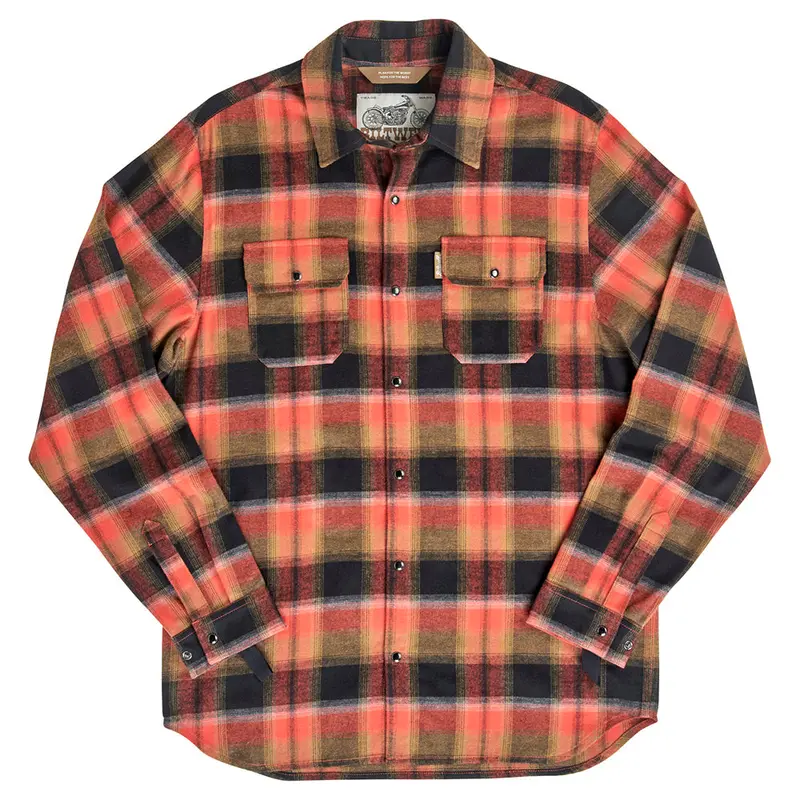 BILTWELL HI TEST FLANNEL SHIRT [RUST]