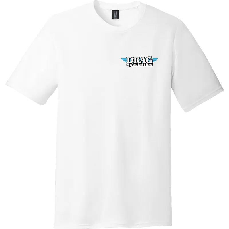 DRAG SPECIALTIES Drag Specialties T-Shirt - White - Large 3030-23619