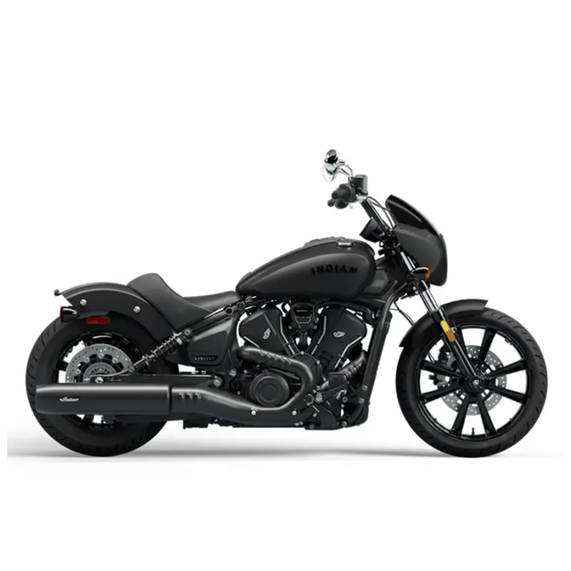 New 2025 Indian Motorcycle Sport Scout Sixty Limited Black Smoke