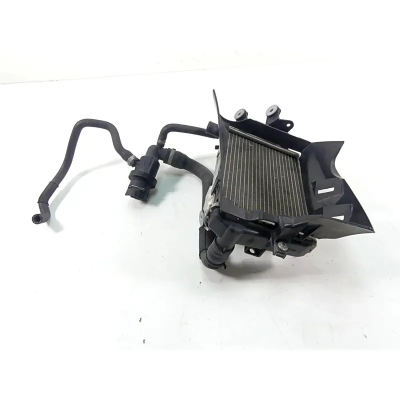 2014 BMW R1200GS K50 Left Radiator + Thermostat  Fan Cover Set 17118523116