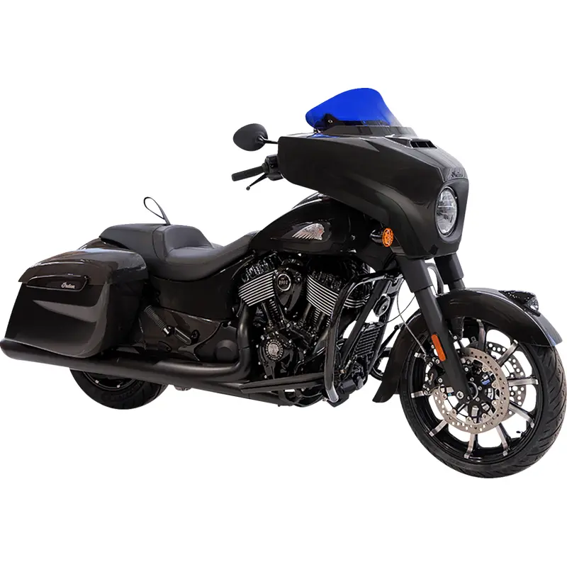 KLOCK WERKS Kolor Flare* Windshield - 10" - Blue KWW-04-0640