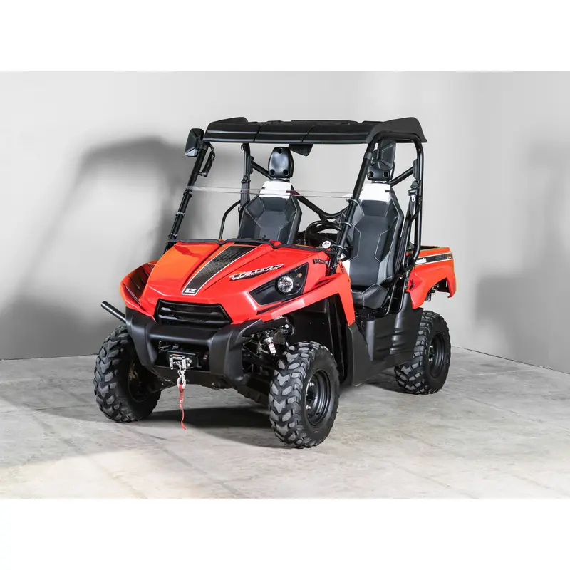 TERRARIDER KAWASAKI TERYX (2010-2013) 2 SEATER HALF UTV WINDSHIELD - STANDARD 3/16