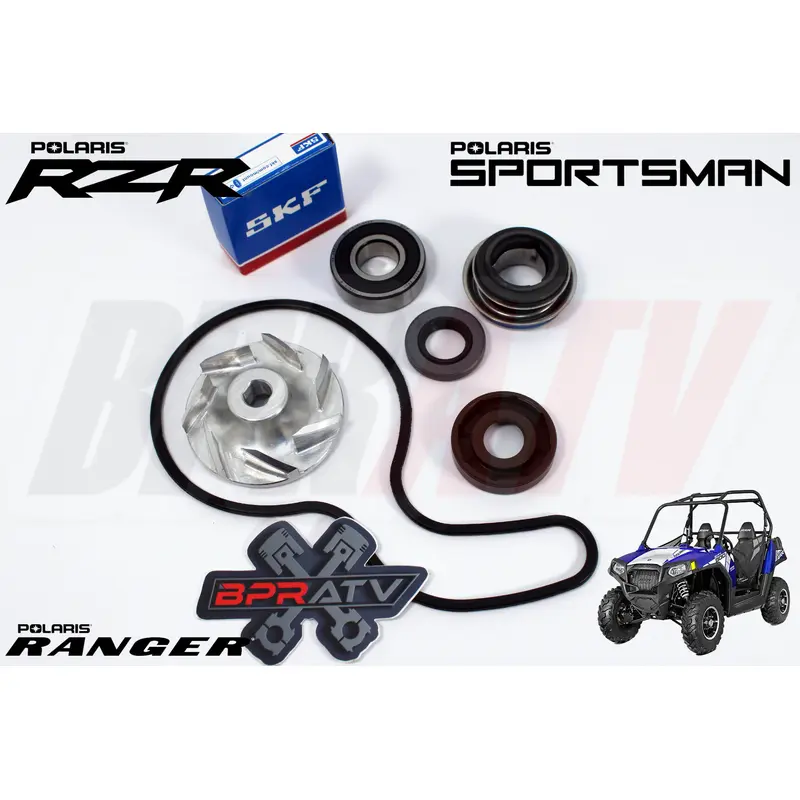 Polaris Ranger RZR 800 Water Pump OEM Upgrade Rebuild Kit BILLET IMPELLER 08-15