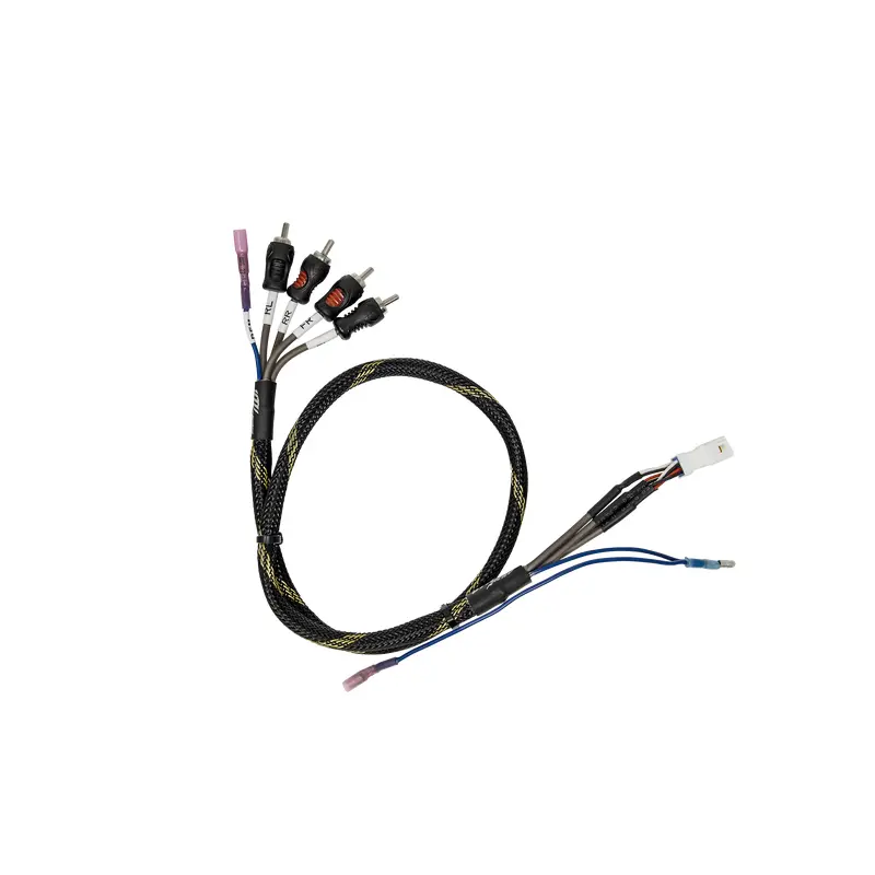 Can-Am Maverick R BRP GO Front & Rear RCA Output Harness + Remote | UTVS-GO-RCA-OUT