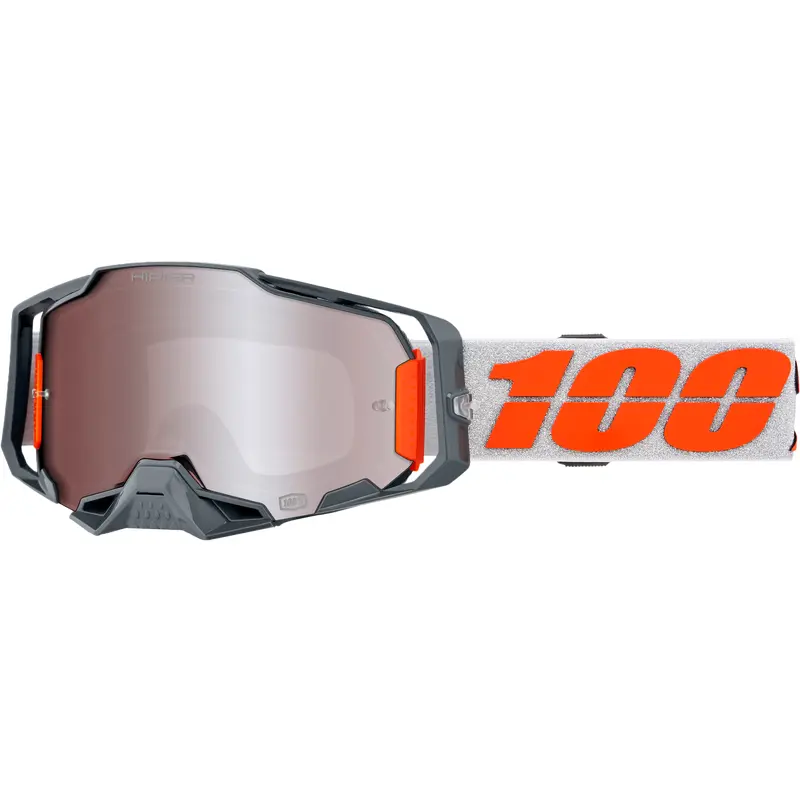Armega Hiper Goggle Silver Mirror Silver Lens