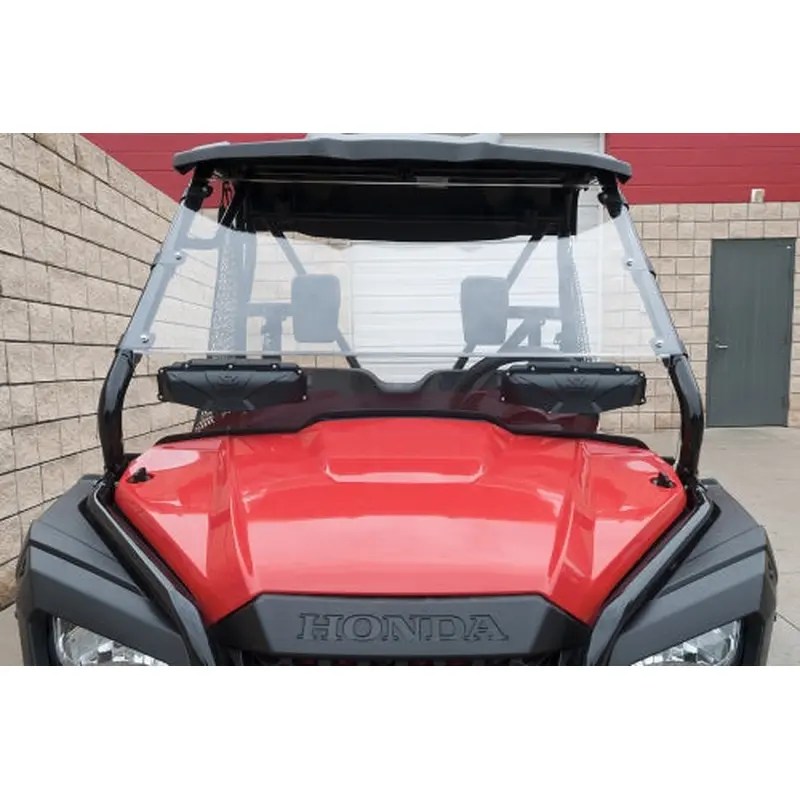 Windshield Versa-Vent (Scratch Resistant Poly)  Honda Pioneer 500 by Seizmik