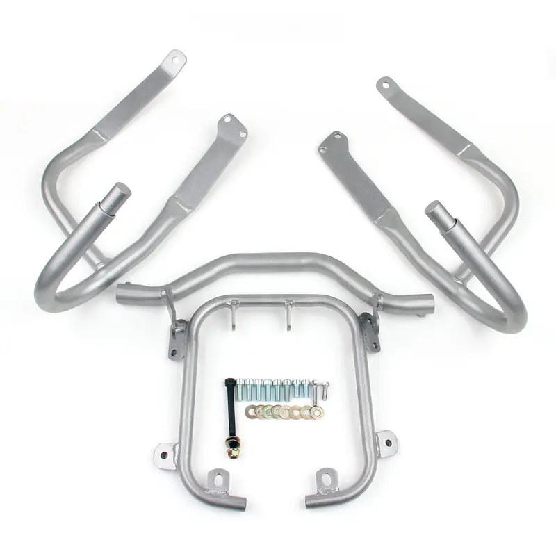 05-13 BMW R1200RT Crash Bars Protection Silver