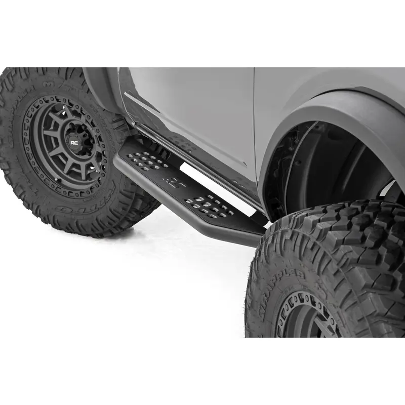 OV2 Running Boards | Side Step Bars | 2-Door | Ford Bronco (2 Door) (21-25) | 14004