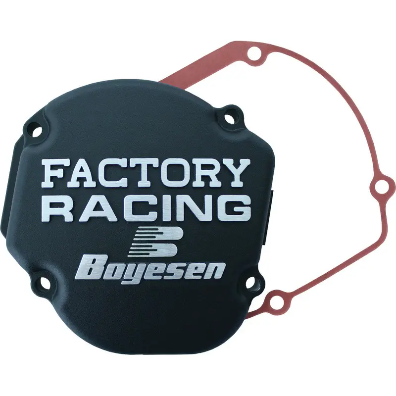 BOYESEN FACTORY RACING IGNITION COVER BLACK SC-05B