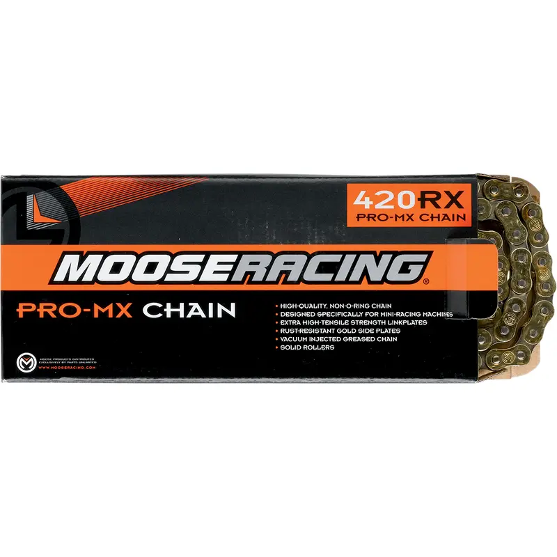 MOOSE RACING 420 RXP Pro-MX Chain - Gold - 100 Links M576-00-100