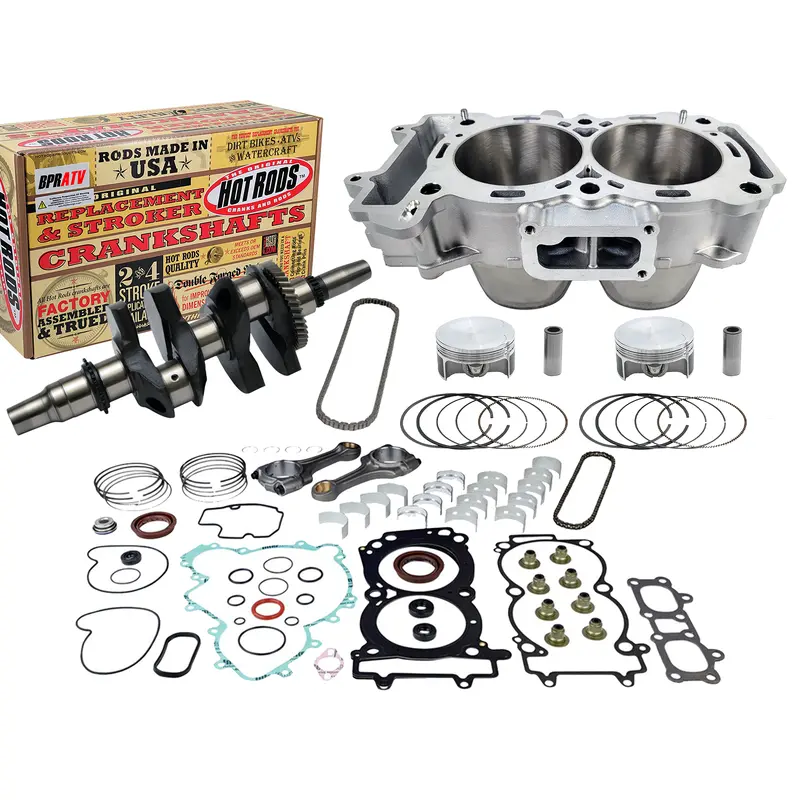 BPRATV Polaris RZR Turbo VALUE Complete Engine Rebuild Kit Crank Cylinder Piston