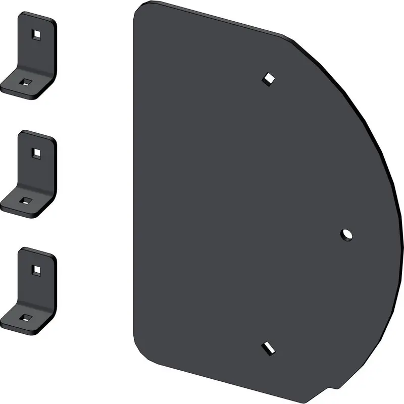 KFI Steel Blade End Shield Box End| 106475
