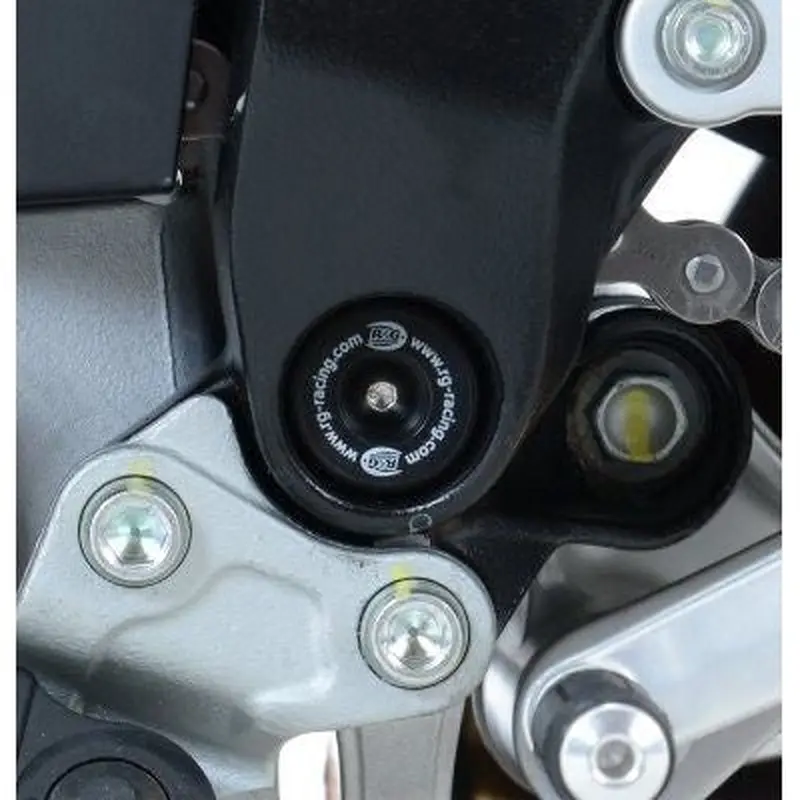 R&G Racing Black Lower Frame Plug LHS For 2013-2016 MV Agusta Brutale 675