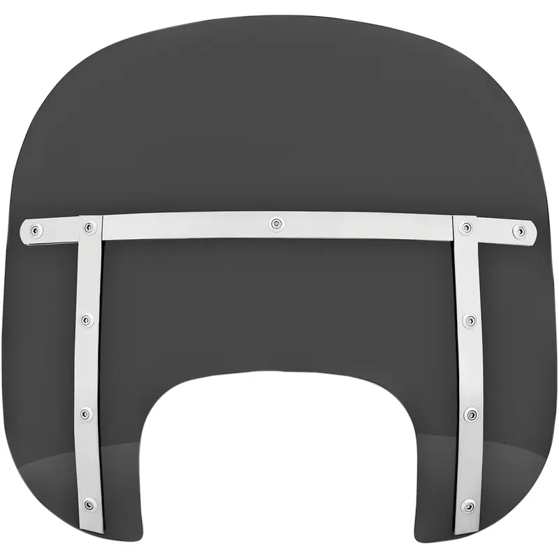MEMPHIS SHADES Fats Windshield - Dark Black Smoke - 13" - FLFB/S MEM6010