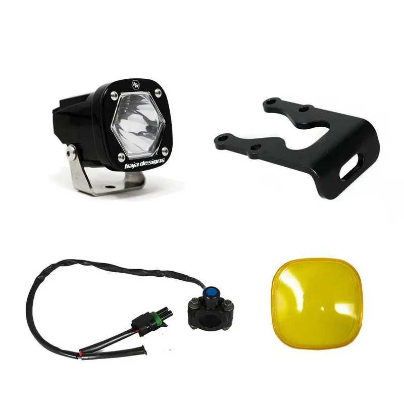 Baja Designs Headlight Kit S1 Series Spot Pattern Clear Lens Universal 448156
