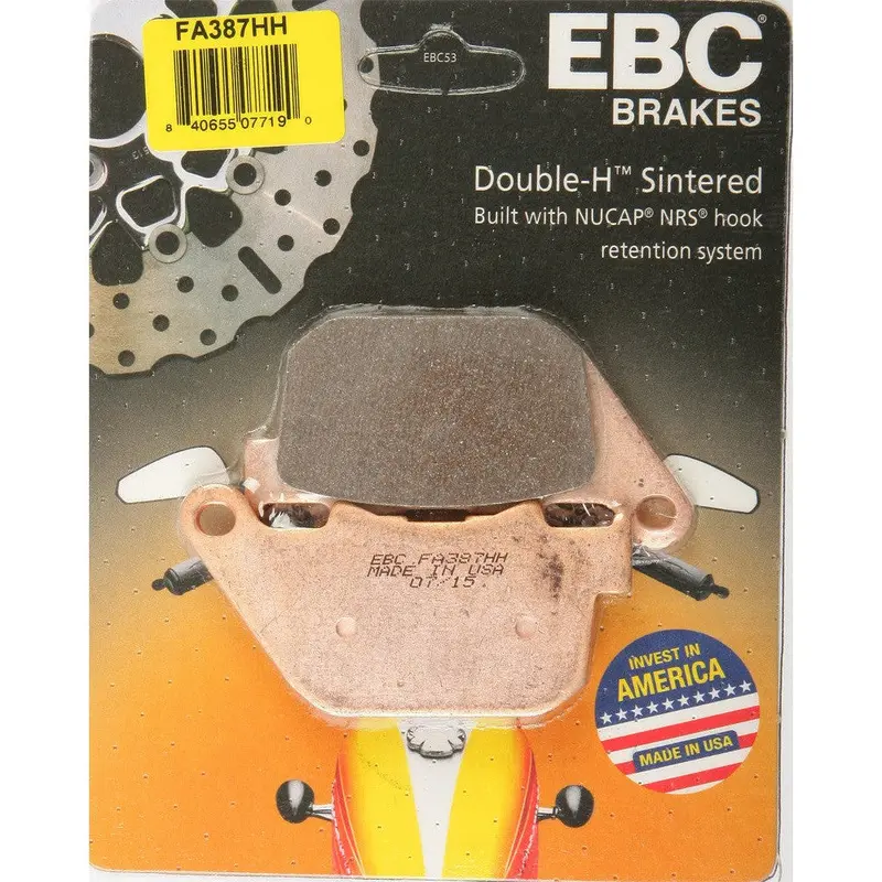 EBC 1 Pair Sintered HH Race Formula Brake Pads MPN FA387HH