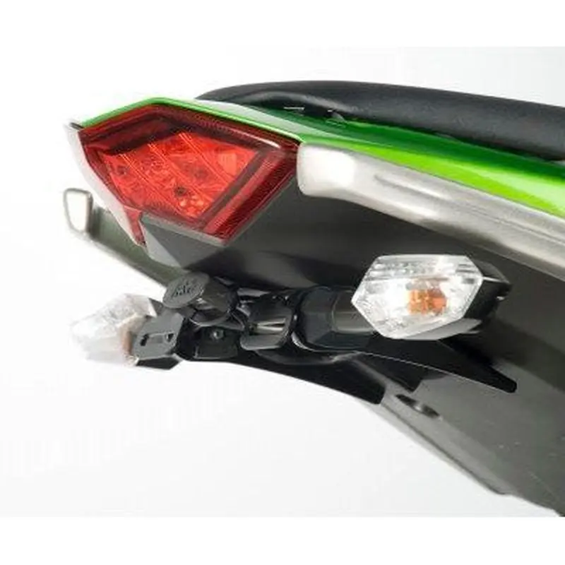 R&G Racing Black Tail Tidy License Plate Holder For 2010-2013 Kawasaki Z1000