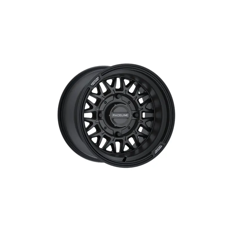 Raceline Omega 15x10 4/156 5+5 (0mm) Satin Black