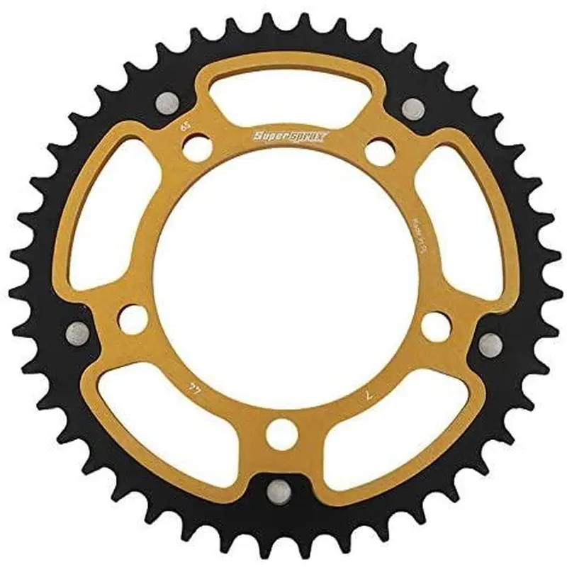 SuperSprox RST-7-44-GLD Gold Stealth Sprocket FOR BMW