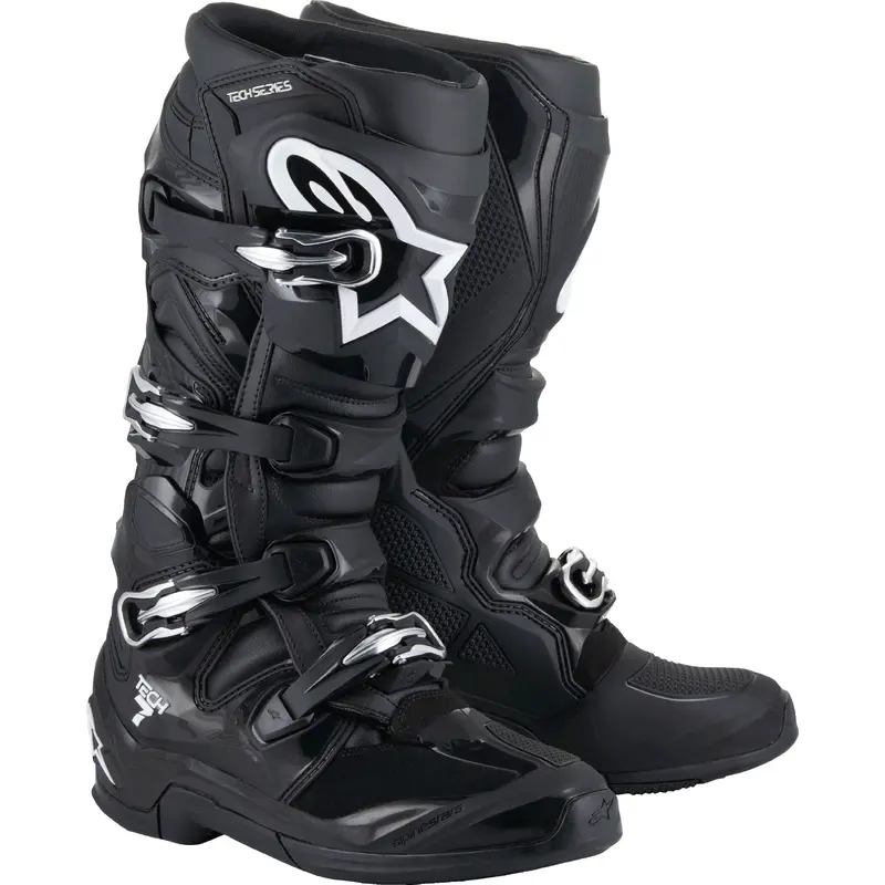Alpinestars Tech 7 Boots Black - Part Number 2012025-10-7