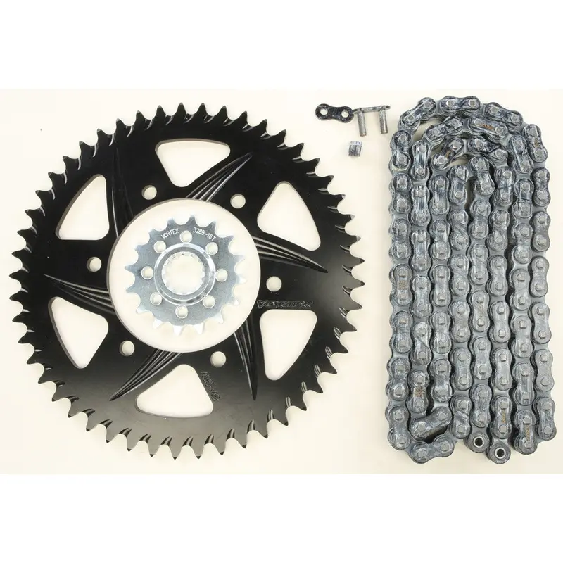 VORTEX SPROCKET/CHAIN KIT BLACK CK6360