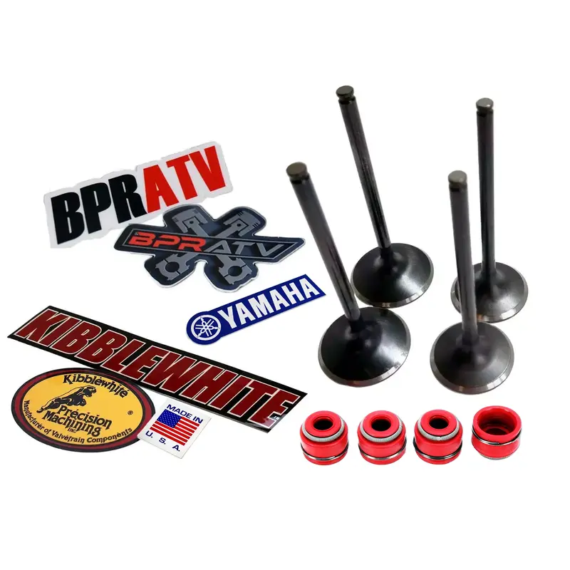 14-21 Yamaha YZ450F YZ 450FX Kibblewhite Stock Intake & Exhaust Valves RED Seals