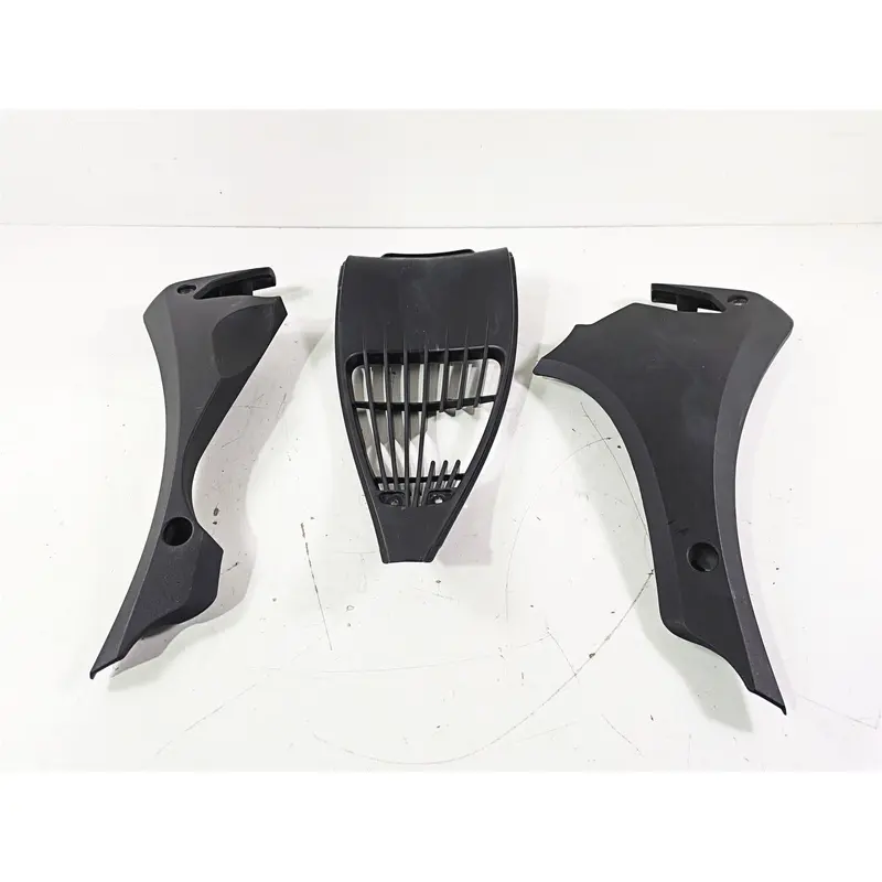 2012 Victory Cross Country Radiator Side & Center Cover Set 5136648 5437803