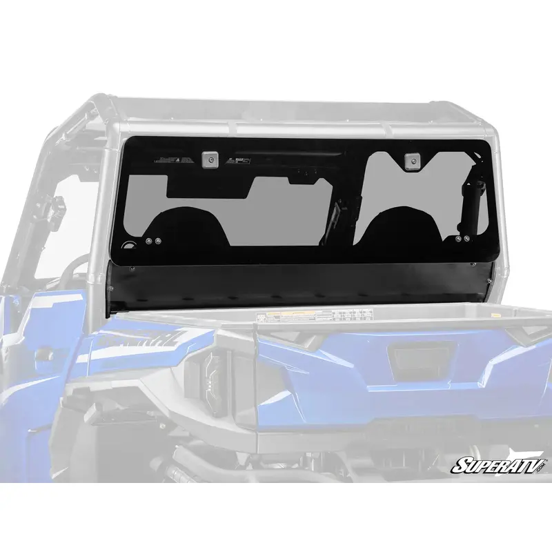 SuperATV - Polaris General 1000 Rear Glass Windshield