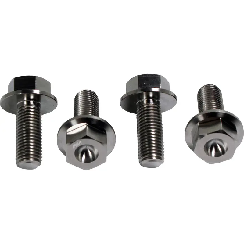 08-24 Suzuki RMZ450 RMZ 450 RM-Z450 Titanium Foot Peg Bolts Kit 09103-10415 (4)