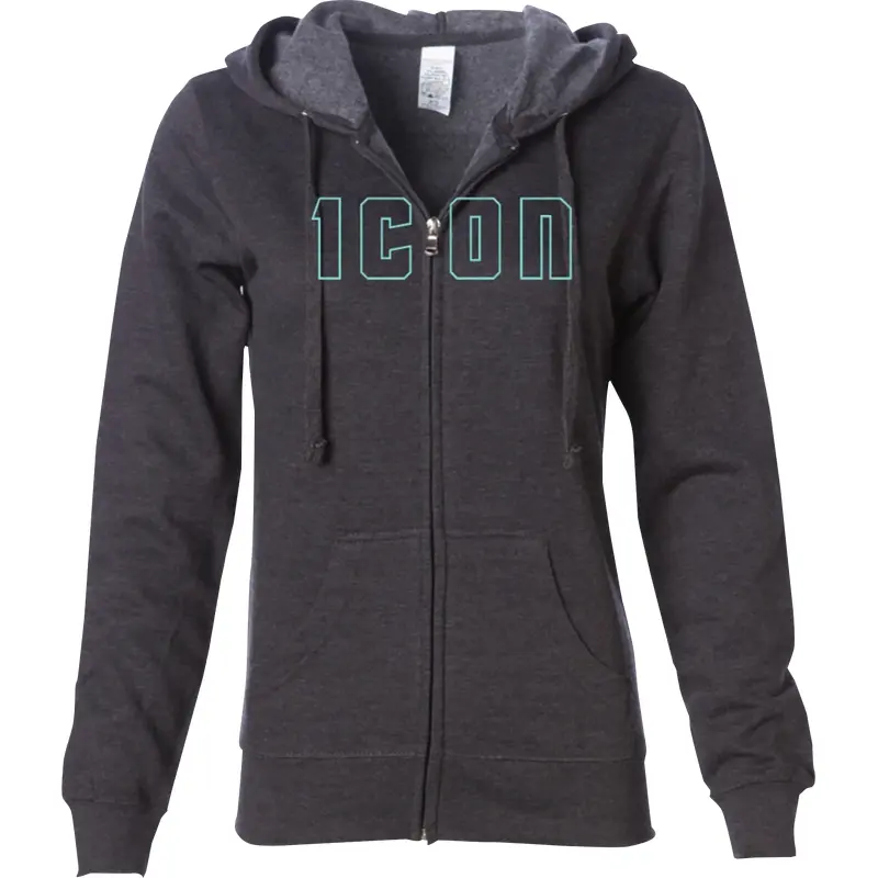 ICON Women's Kat Stevens* Hoodie - Charcoal - XS 3051-1209