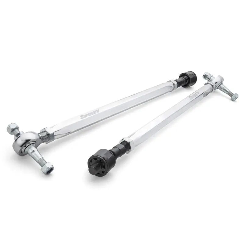 SuperATV Polaris RZR XP 1000 RackBoss 2.0 Billet Hex Tie Rod Kit