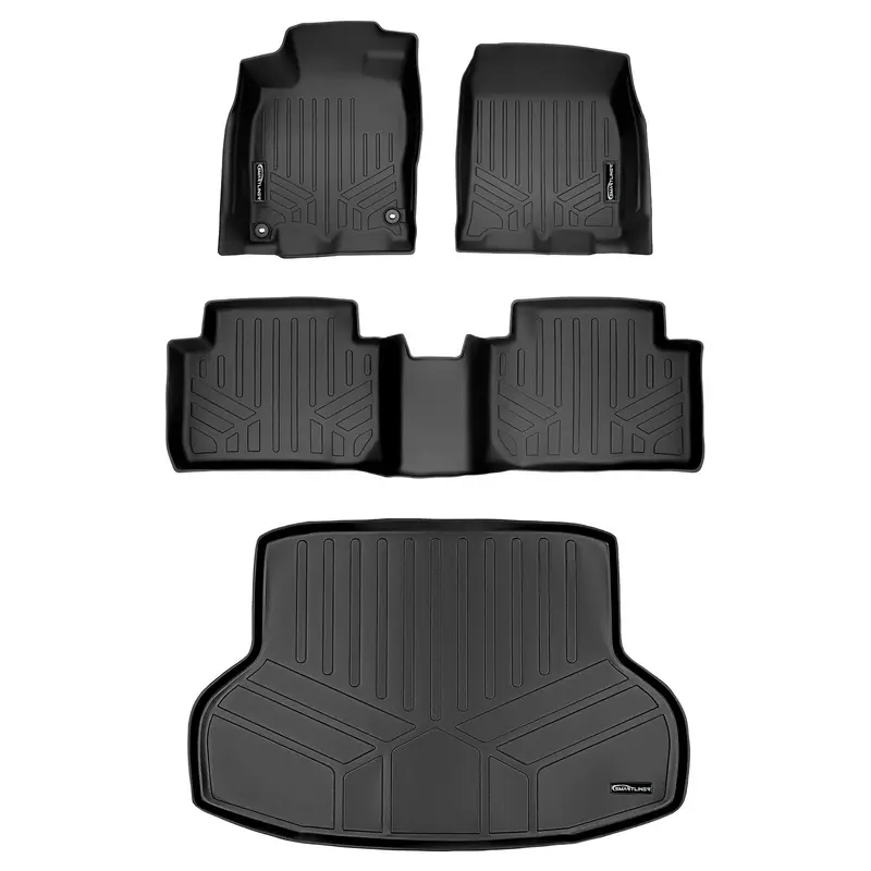 SMARTLINER Custom Fit Floor Liners For 2016-2021 Honda Civic (Sedan)