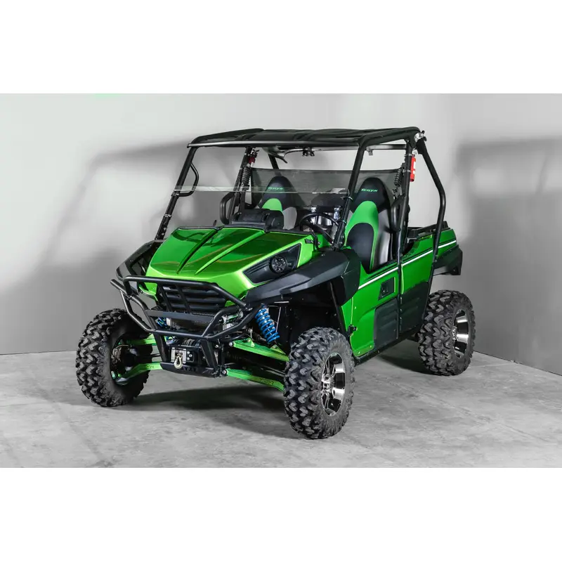 TERRARIDER KAWASAKI TERYX (2014) 2 SEATER HALF UTV WINDSHIELD - SCRATCH RESISTANT 3/16