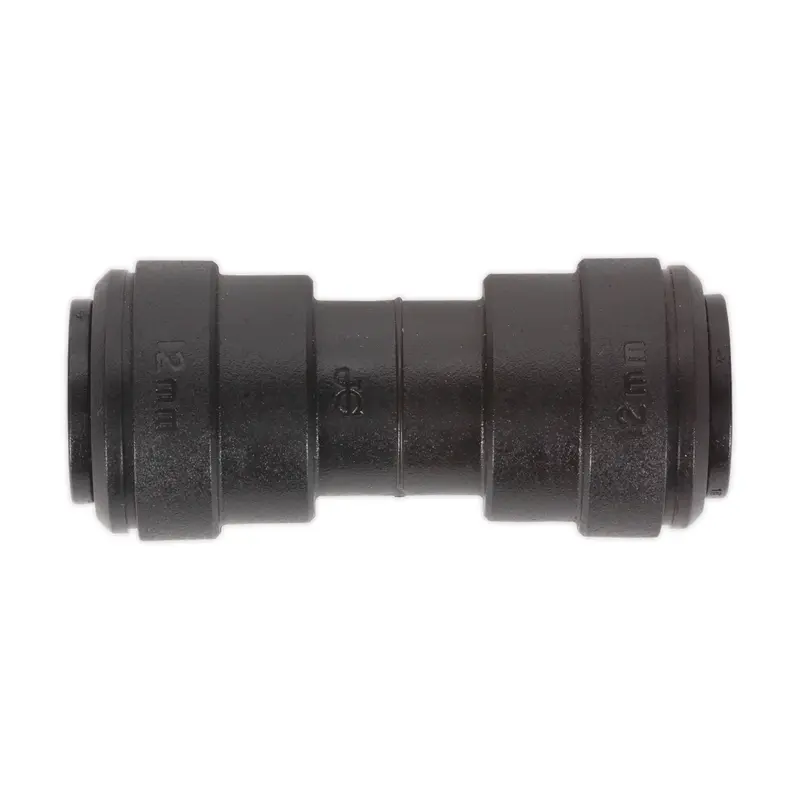 Straight Coupling 12mm Pack of 5 (John Guest Speedfit - PM0412E) - JGCS12