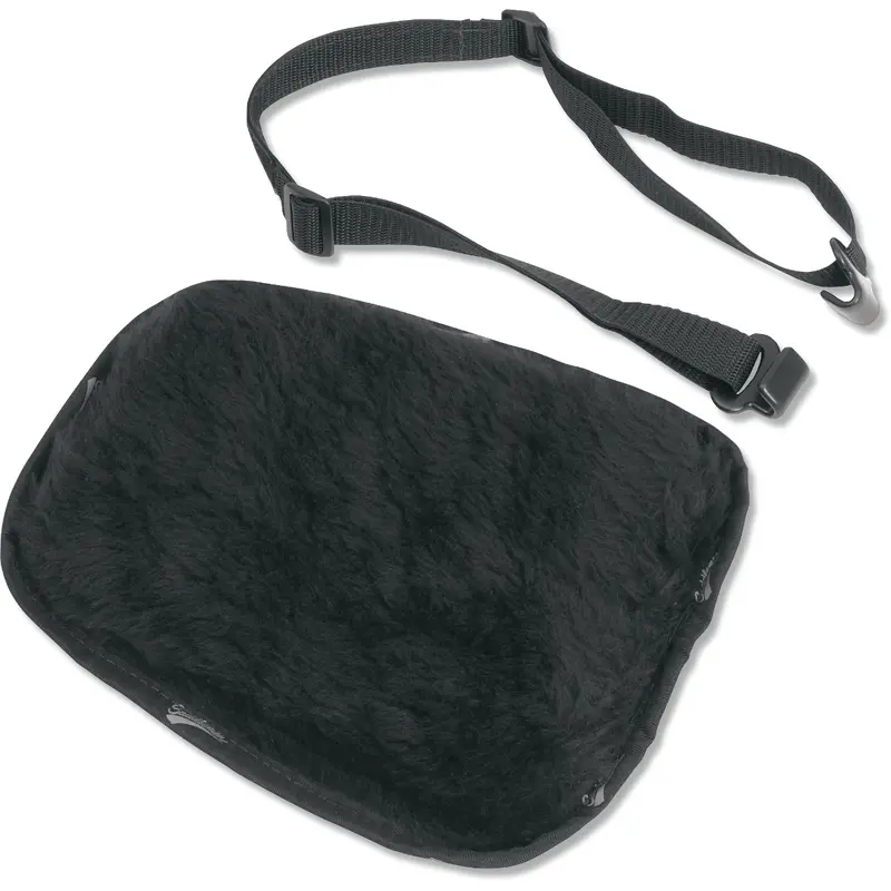 SADDLEMEN Pad - Seat - Breathable Fleece - Medium - Black 101RJ