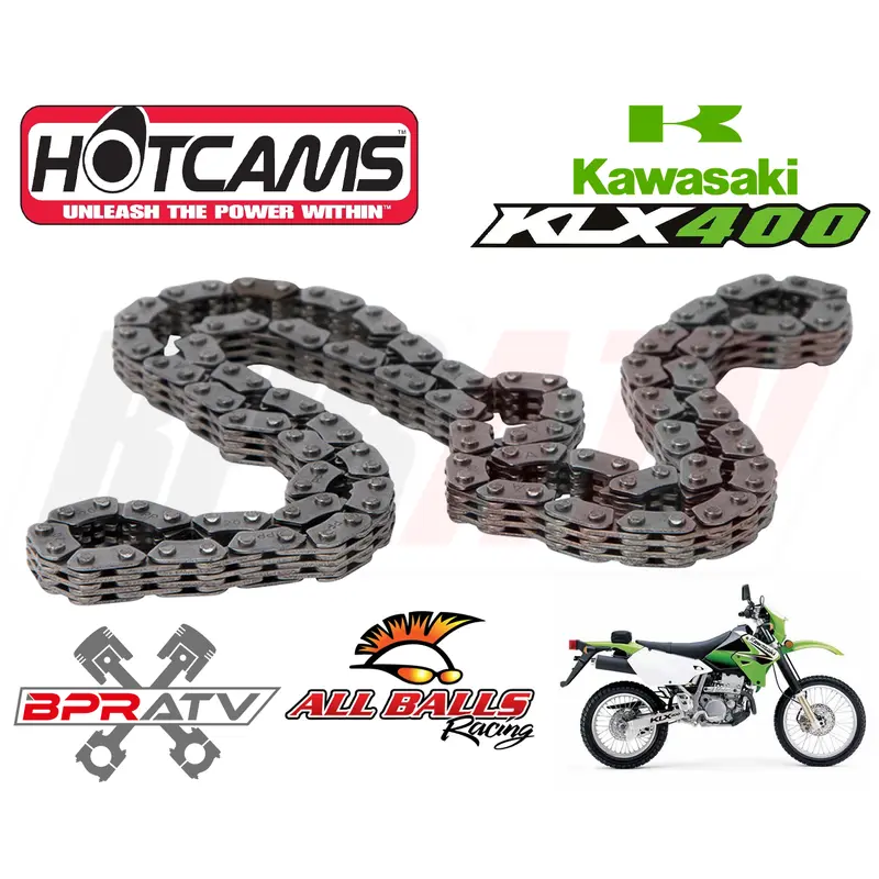 03 04 Kawasaki KLX400 KLX 400R OEM Extreme Heavy Duty HOTCAMS Cam Timing Chain
