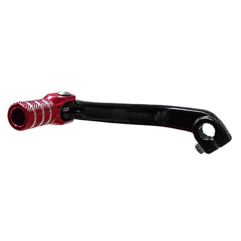Gear lever Black with Red Tip CRF230 07- Tech7 (GL118R)