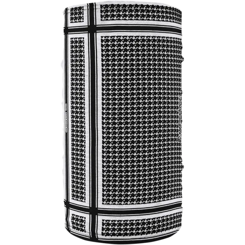ZAN HEADGEAR Motley Tube? Fleece Lined - Houndstooth - Black and White TF235BW
