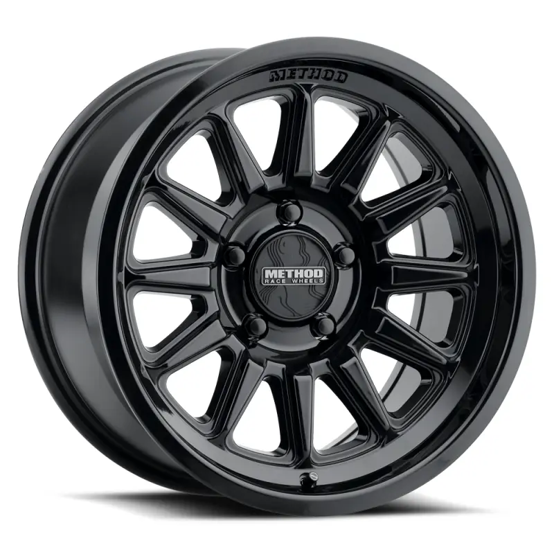 Method MR323 18x9 / 8x170 BP / 12ET / 5.44in BS / 130.81mm CB - Gloss Black Wheel