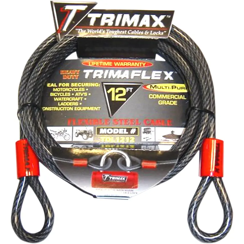 TRIMAX Cable Lock - 12' TDL1212