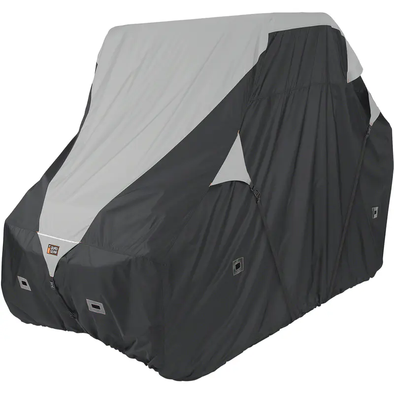 CLASSIC ACCESSORIES UTV Deluxe Cover - Black/Gray - Extra Large 18-065-053801-0