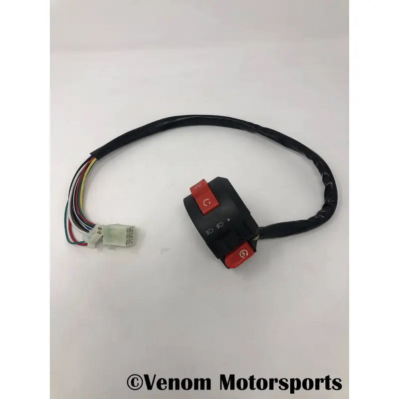 Replacement Electric Start Control Switch | Venom X15